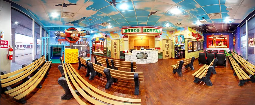 Rodeo Dental & Orthodontics office lobby