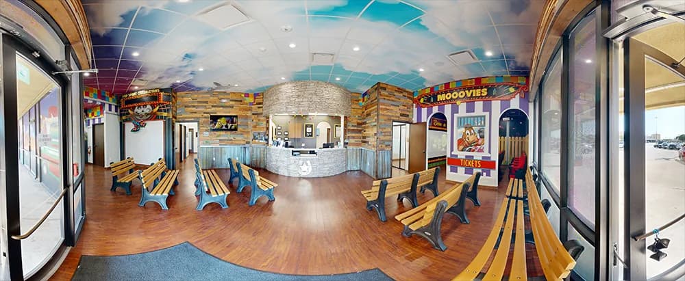 Rodeo Dental Irving office lobby