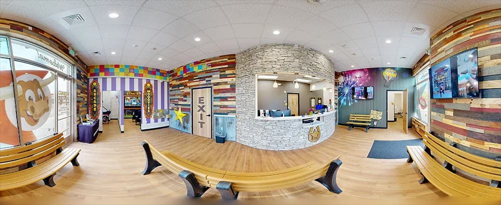 Rodeo Dental Lakewood office lobby