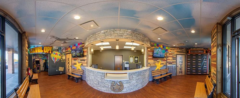 Rodeo Dental Thornton office lobby